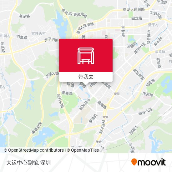 大运中心副馆地图