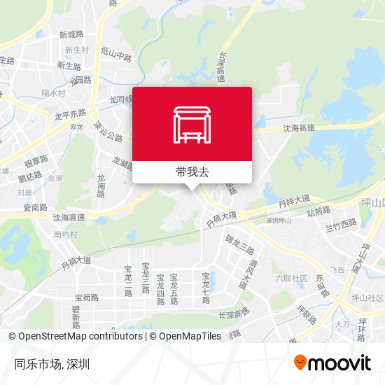 同乐市场地图