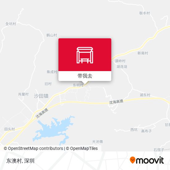 东澳村地图
