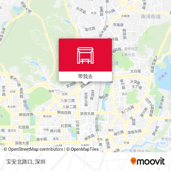宝安北路口地图