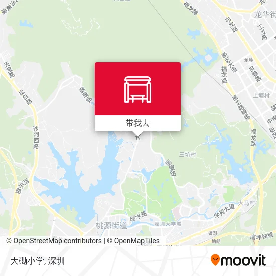 大磡小学地图