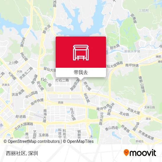 西丽社区地图