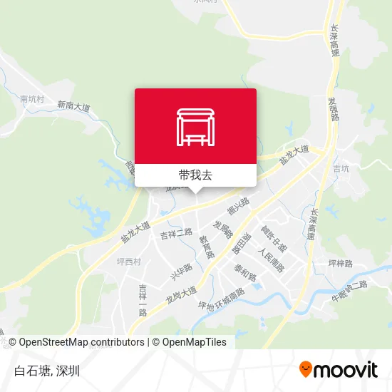 白石塘地图