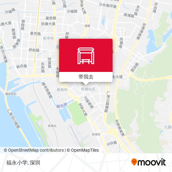 福永小学地图