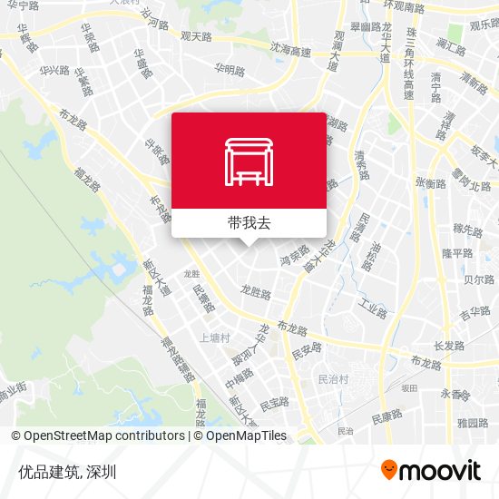 优品建筑地图