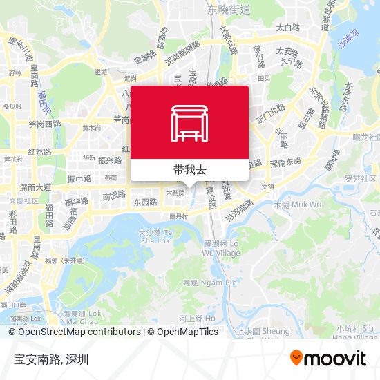 宝安南路地图