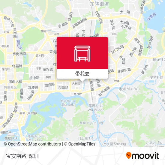 宝安南路地图