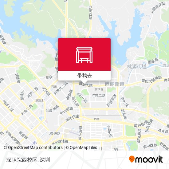 深职院西校区地图