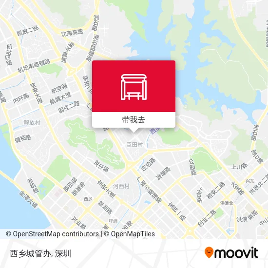 西乡城管办地图