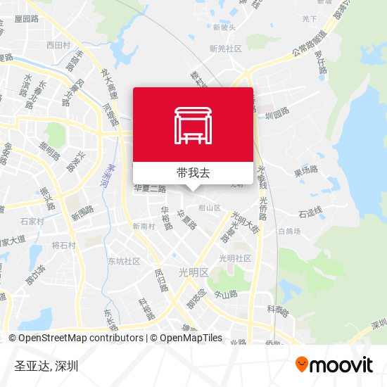 圣亚达地图