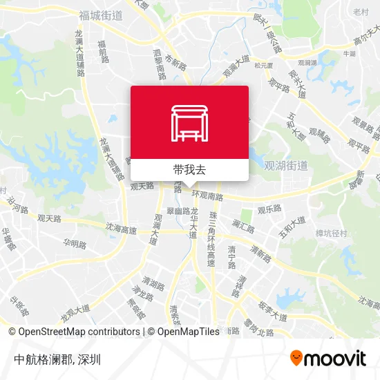 中航格澜郡地图