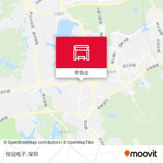 恒冠电子地图