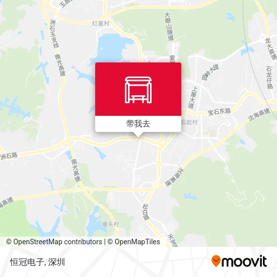 恒冠电子地图