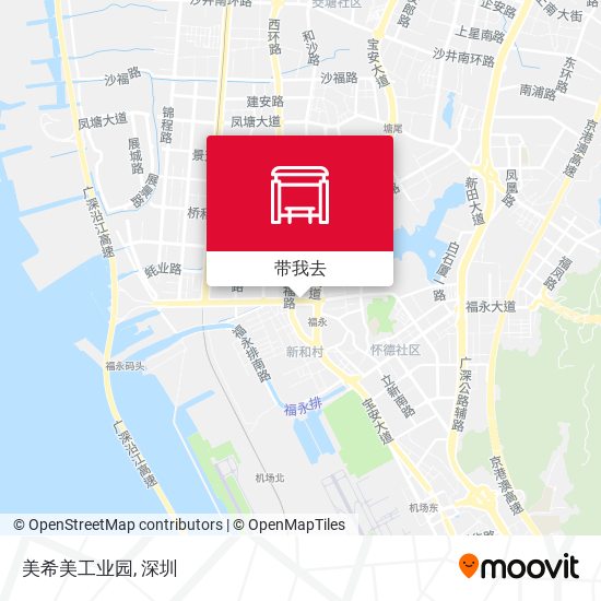 美希美工业园地图