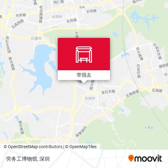劳务工博物馆地图