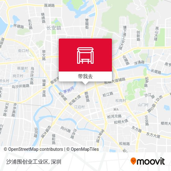 沙浦围创业工业区地图