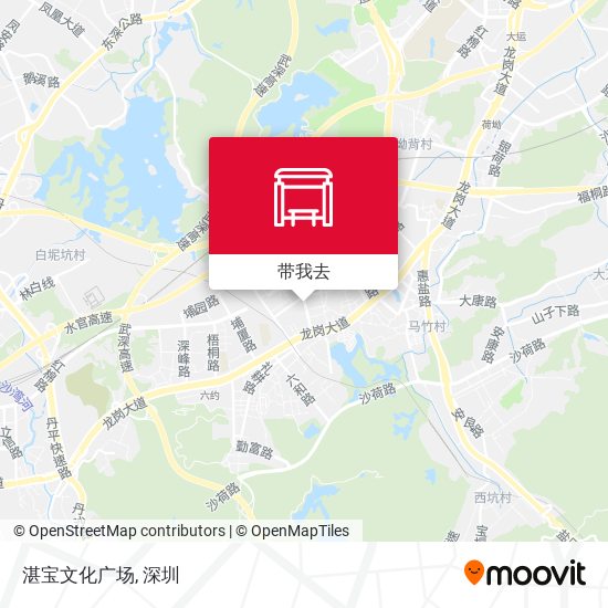 湛宝文化广场地图