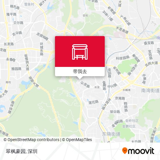 翠枫豪园地图