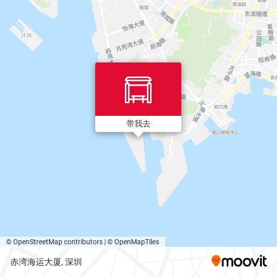 赤湾海运大厦地图
