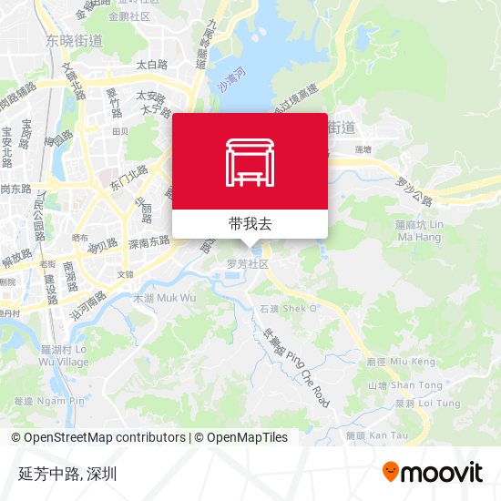 延芳中路地图