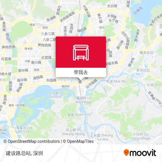 建设路总站地图