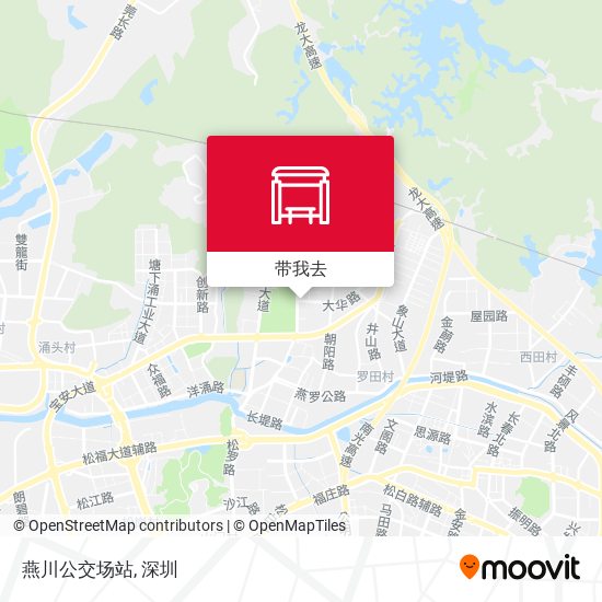 燕川公交场站地图