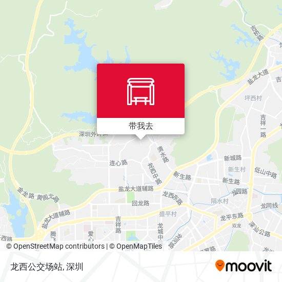 龙西公交场站地图