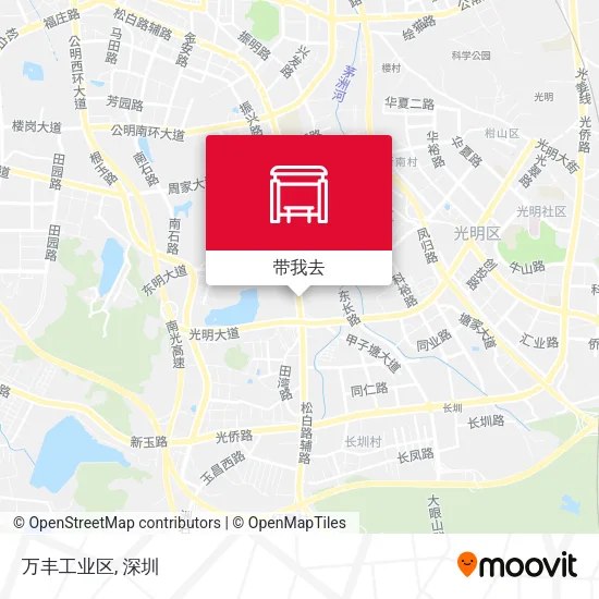 万丰工业区地图