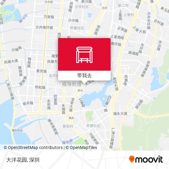大洋花园地图