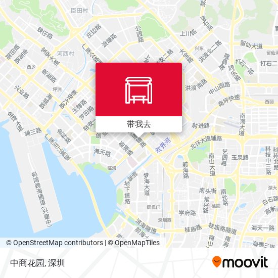中商花园地图