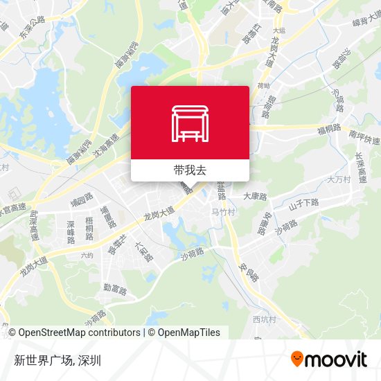 新世界广场地图