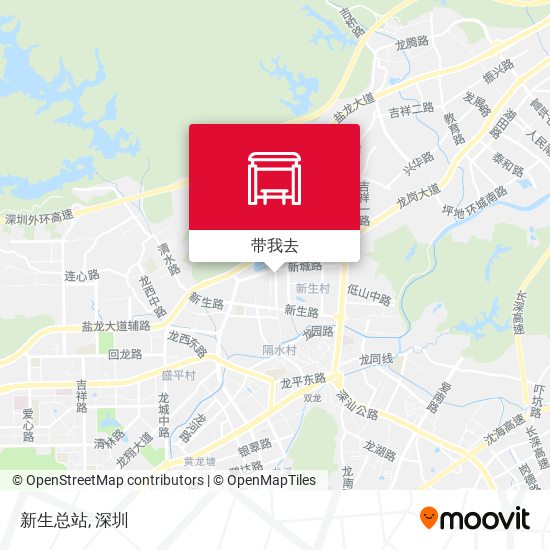 新生总站地图