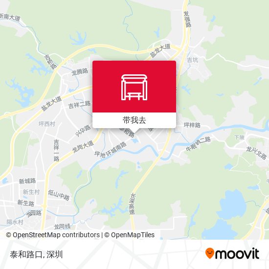 泰和路口地图