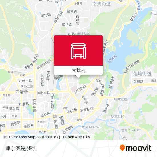 康宁医院地图