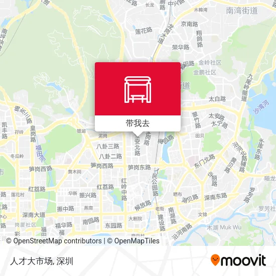 人才大市场地图