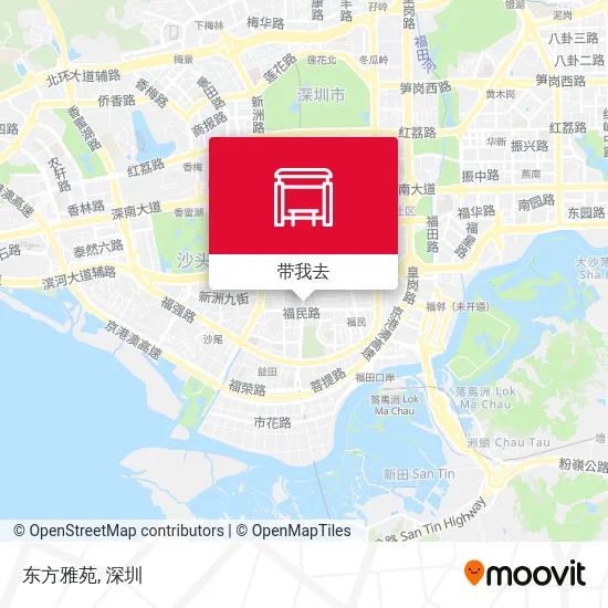 东方雅苑地图