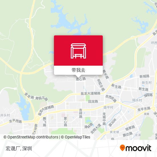宏晟厂地图