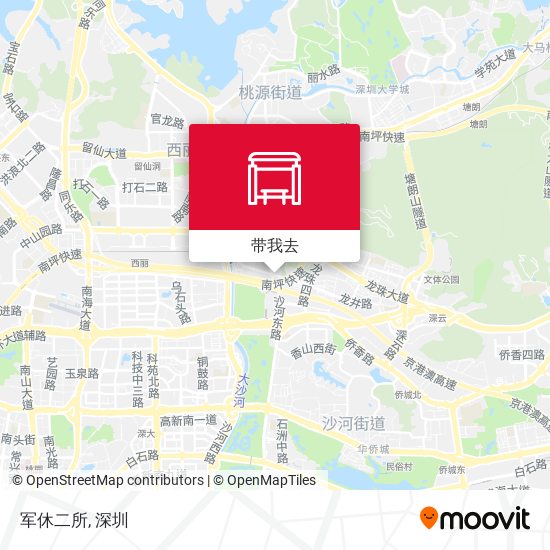 军休二所地图