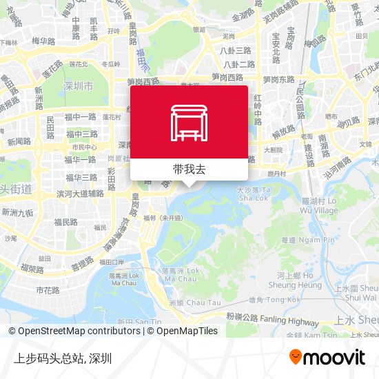 上步码头总站地图