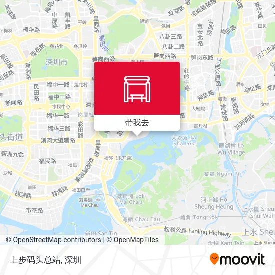 上步码头总站地图