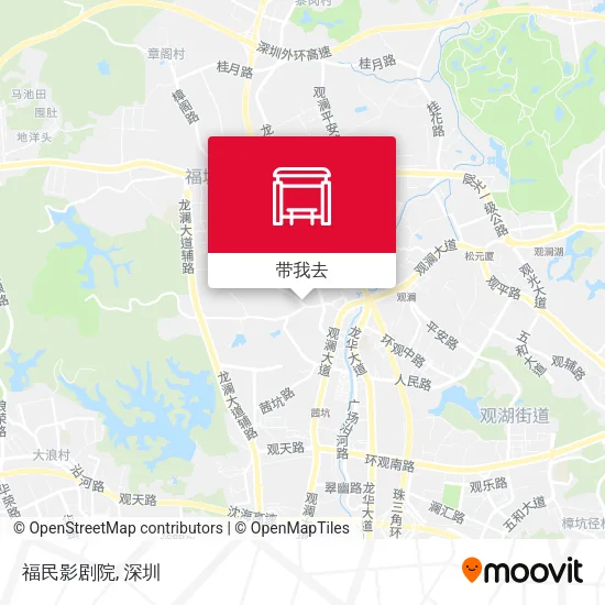 福民影剧院地图