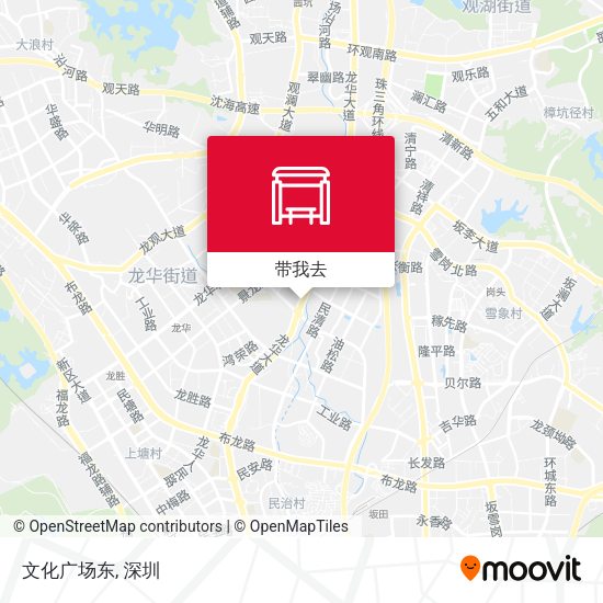 文化广场东地图