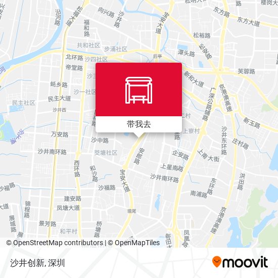 沙井创新地图