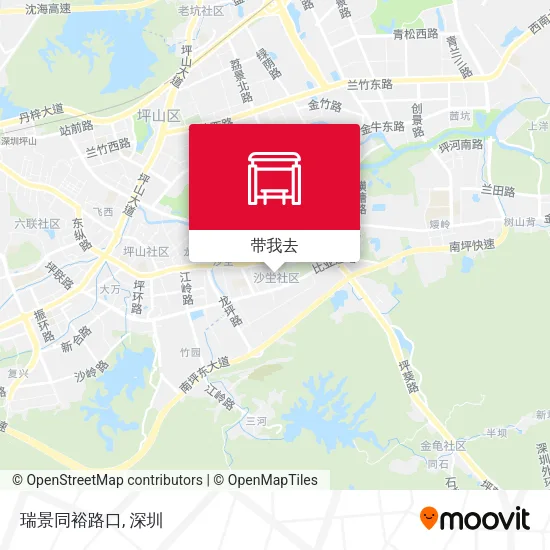 瑞景同裕路口地图