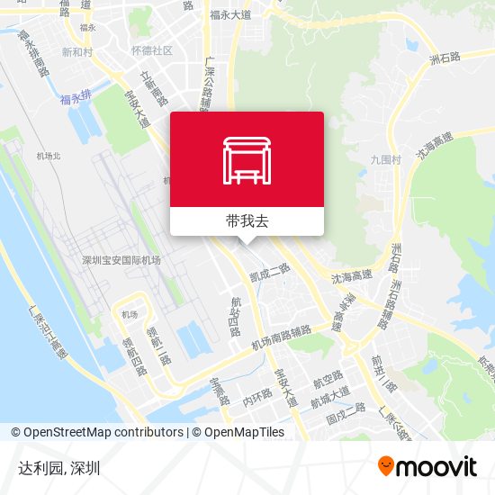 达利园地图