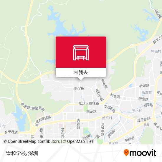 崇和学校地图