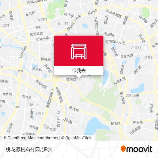 桃花源松岗分园地图