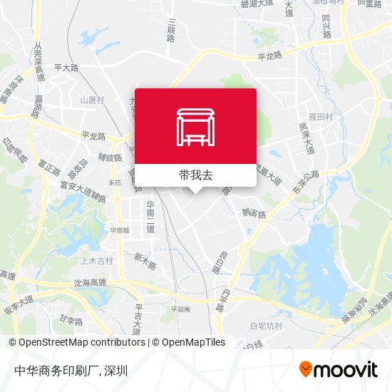 中华商务印刷厂地图