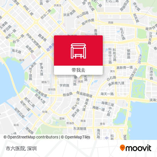 市六医院地图