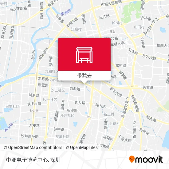 中亚电子博览中心地图